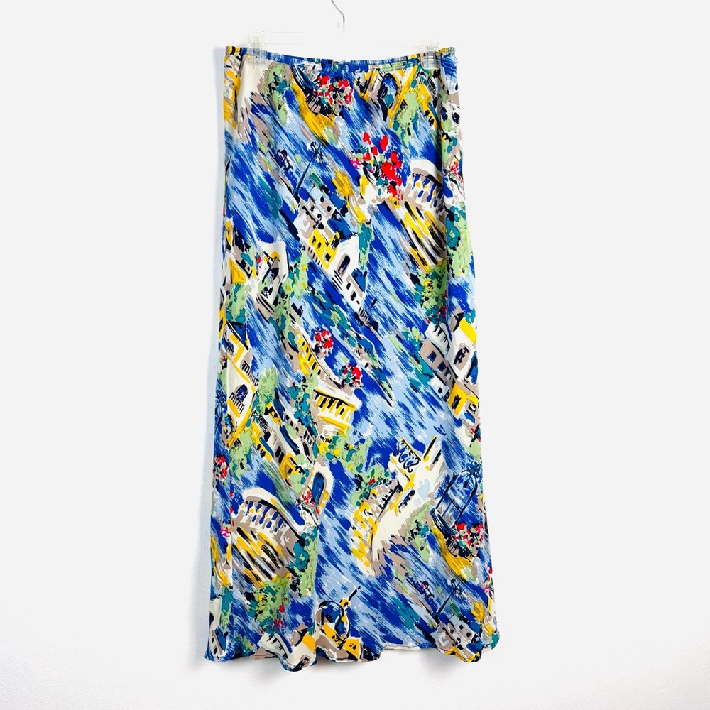 Natalie & Me Silk Maxi Skirt